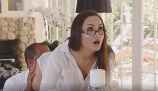 A man fucked a puffy neighbor in the ass