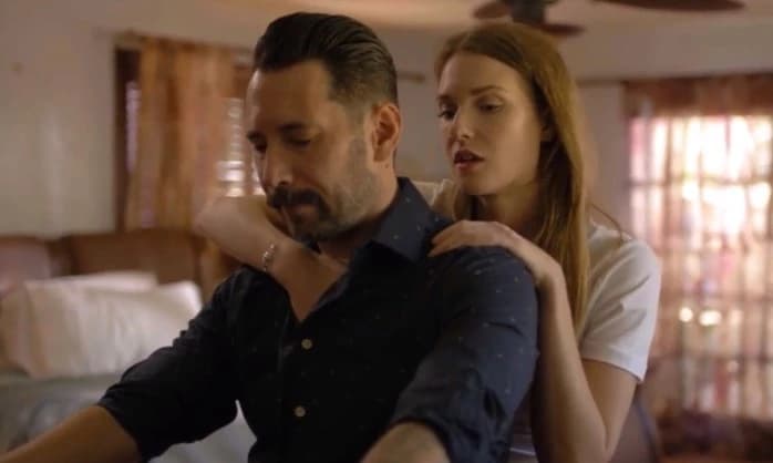 The daughter has not fucked for a long time and pestering her daddy