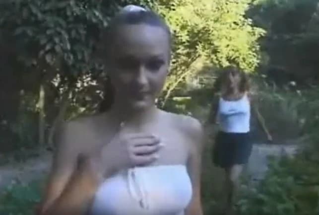 Father fucks his daughter's girlfriend while his daughter is watching