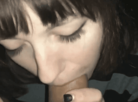 Virgin Learns to Suck and Gags on Cock
